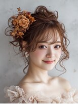 ワット 新宿店&nbsp;【お呼ばれアップ】ヘアアレンジ