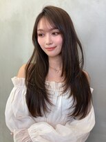 ロンドルーチェ 心斎橋(Lond luce)&nbsp;ダークパープル/ワンホンレイヤー［髪質改善/縮毛矯正］