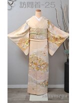 きものサロン すずめ屋&nbsp;レンタル番号　訪問着－25　色かさね