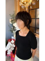 サンラゾン(SanRazon)&nbsp;【大阪狭山市】40代・50代に人気の大人ショートスタイル