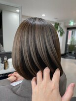 ブランエノワール(BLANC ET NOIR)&nbsp;大人ハイライト丸みボブ【千葉松戸五香】