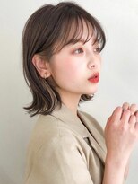 はんなり 行徳 顔まわりレイヤー×イヤリングカラー