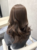アッシュ 戸塚店(Ash)&nbsp;ブリーチなしダブルカラーミルクティーベージュ