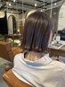 【赤み０の透明感♪】カット＋イルミナカラー＋髪質改善トリ‐トメント