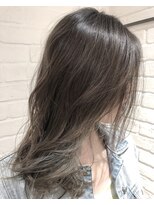 エイト 福岡天神店(EIGHT fukuoka)&nbsp;【EIGHT福岡】nabe_外国人バレイヤージュSILVERグラデーション★