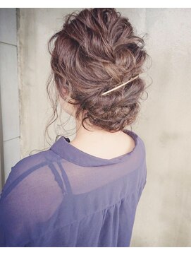 アンスリウム(anthurium) ナチュラル編み込み