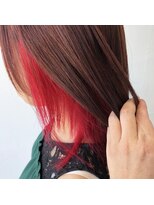 テクライズ 豊橋店(TECHRISE) ファイヤーレッドインナーカラー