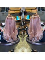 ヘアアンドメイクユ ニキス 利府店(HAIR&MAKE UNIXIS)&nbsp;ピンクアッシュ