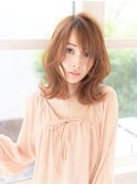 マーブル東京neolive☆大人ふわミディ×ハニーヘア☆