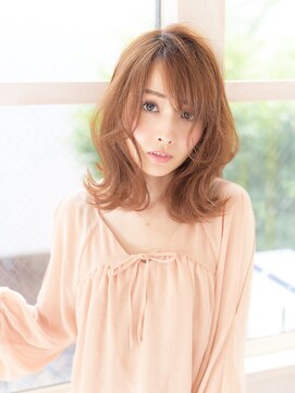 マーブルトウキョウネオリーブ(marbles tokyo neolive) マーブル東京neolive☆大人ふわミディ×ハニーヘア☆