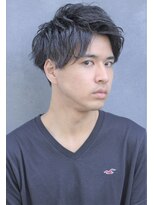 ノイセル 西本町(Noisyle)&nbsp;爽やかアップバングコンマバングマニッシュショートかき上げヘア