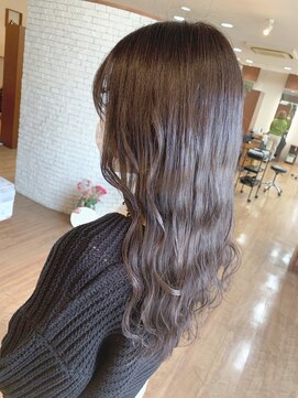 if 透明感たっぷりグレージュ