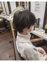 カルム (calm) 釧路美容室ショートボブ 　ヨシダタケト　30代　40代　50代