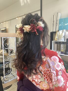 バイブス バイ ケンジ(vibes by KENJE) 成人式ヘアアレンジ