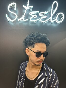 スティーロ 渋谷(Steelo) スキンフェード×ハードパーマ