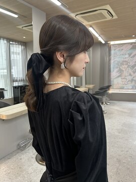 ボタン テンジン(VOTAN tenjin) お呼ばれヘア/ヘアセット/顔周りカット/天神韓国ヘア