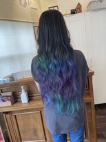 メレット(Meret)&nbsp;グラデーションカラー【ブルー×グリーン×パープル】
