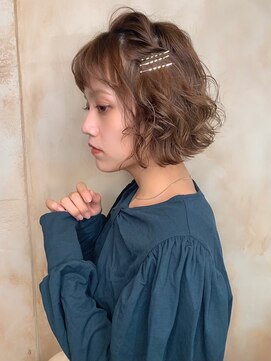 ニスル 町田店(NISURU) 似合わせカット/大人ガーリー/ダークアッシュ/着物/町田/町田駅