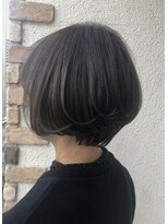ドゥ スタイル 三国ヶ丘店(Duex Style) 60代からのマダムスタイル白髪暈し×ブリーチONカラー＋髪質改善