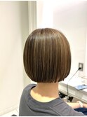 切りっぱなしボブ