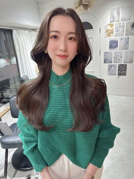 エトワ 中央店(etoi)の写真/【大分駅徒歩7分】”韓国トレンド×似合う”で自分史上一番可愛い♪韓国ヘア/顔周り/レイヤーカット
