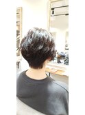 ナチュラルパーマショート