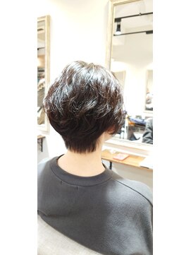 ジーナ(ZINA) ナチュラルパーマショート