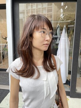 カリファ 田町(KHALIFA) ★メルティーカラー フェミニンロング 似合わせカット レイヤー