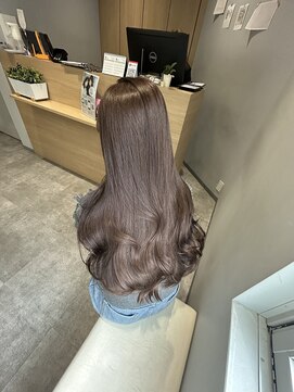 アヴァンス 京橋店(AVANCE) ハイライトカラーミルクティーベージュケアブリーチダブルカラー