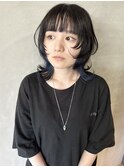 ＃ミディアムウルフ＃イヤリングカラー