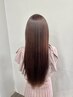 【お勧め！しっかり伸びる】髪質革命◎前髪縮毛矯正+カット￥9400