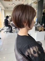 ハピネス 西大寺店(Happiness)&nbsp;【50代・60代限定】まとまり艶ショートボブ/髪質改善ハイライト