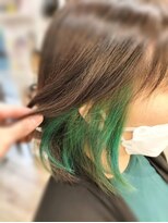 ロイヤルスター(ROYAL STAR) エメラルドグリーンインナーカラー♪