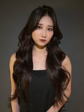 アフロート ギンザ(AFLOAT GINZA) 【Nanako。】かきあげ韓国レイヤースタイル