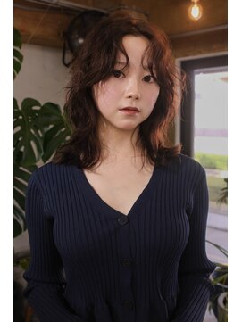 ウルフパーマ×ウォームブラウン【KEI】