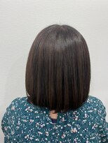 ヘアカラー専門店fit color 平井店【フィットカラー】オーガニックカラー/白髪染め&nbsp;ダークアッシュ/似合わせカット/ミディアムレイヤーカット[平井]