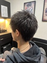 プラウド(PROUD) メンズカット/スパイキーショート/barber/理容室/美容室
