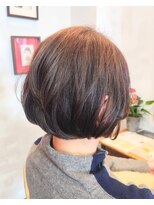 ミーノ(mｉｅｎｏ)&nbsp;ノンジアミンカラー／ナチュラル白髪ぼかし/大人ショートグラ