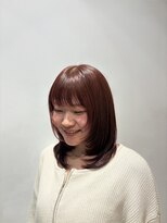 ビューティーリゾート アカヒゲ(Beauty Resort AKAHIGE)&nbsp;顔周りレイヤー×ブリーチなしカラー