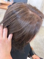 ザ カラー ラボ(THE COLOR LABO)&nbsp;白髪ぼかし　カシスブラウン　ブリーチなしダブルカラー