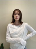 ◆【春の垢抜け】外ハネボブ×ベージュ×オージュア【新小岩】