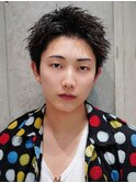 下北沢グランジスパイキーショート　ソフトツイスト