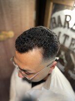 8番館&nbsp;メンズ　スキンフェード　極道パーマ