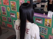 コットンクラブ(COTTON CLUB)の雰囲気(熱で処理する髪質改善スーパートリートメントで手触りつやつや~)