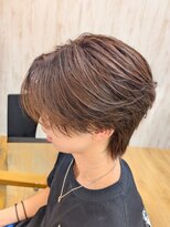 アールバディ 立野店(R Buddy) メンズセンターウルフ×ベージュブラウンカラー