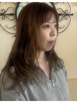 ヘアージン 野々市(hair Jin)&nbsp;ロング＋コーラル
