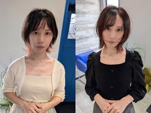 サロン クィ ベルジョーネ(SALON QUI BELLGIONE)の雰囲気（ショートウルフやボブウルフもお任せ下さい♪）