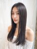 【しっとり艶感 縮毛矯正コース】生ストレート+カット