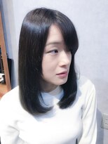 ヘアーサロンカルド(hair salon CALDO) セミロングマットアッシュ