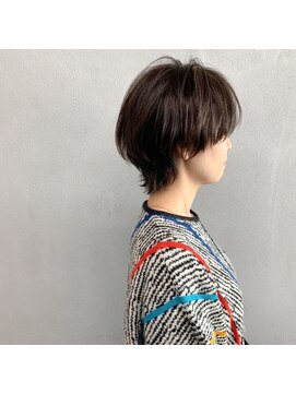 タグ(#tag) #マッシュウルフショート